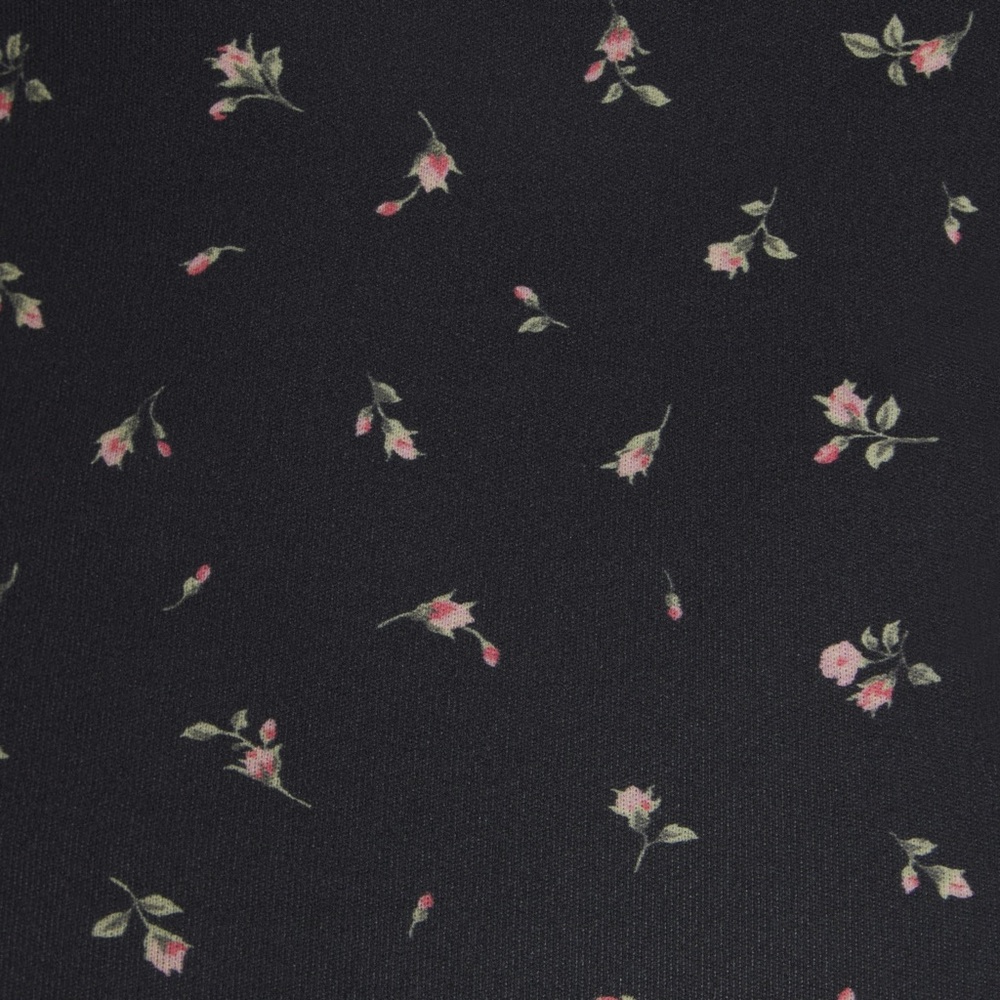 🖤SKIMS FITS EVERYBODY LACE PUSH UP THONG BODYSUIT ONYX ROSEBUD PRINT L - Picture 3 of 6